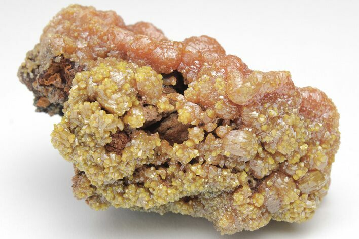 Red-Orange Pyromorphite Formation - Bunker Hill Mine, Idaho #208050